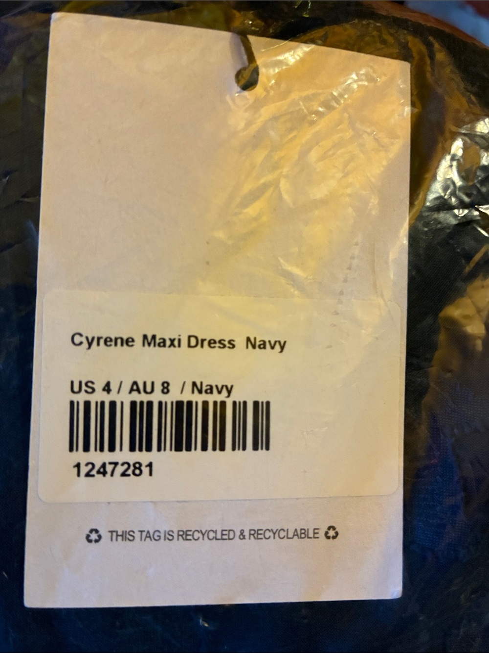 Princess Polly Cyrene Maxi Dress Navy - Picture 7 of 8